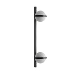 Modern Black Outdoor Wall Light with Flowerpot – LED Waterproof Sconce
