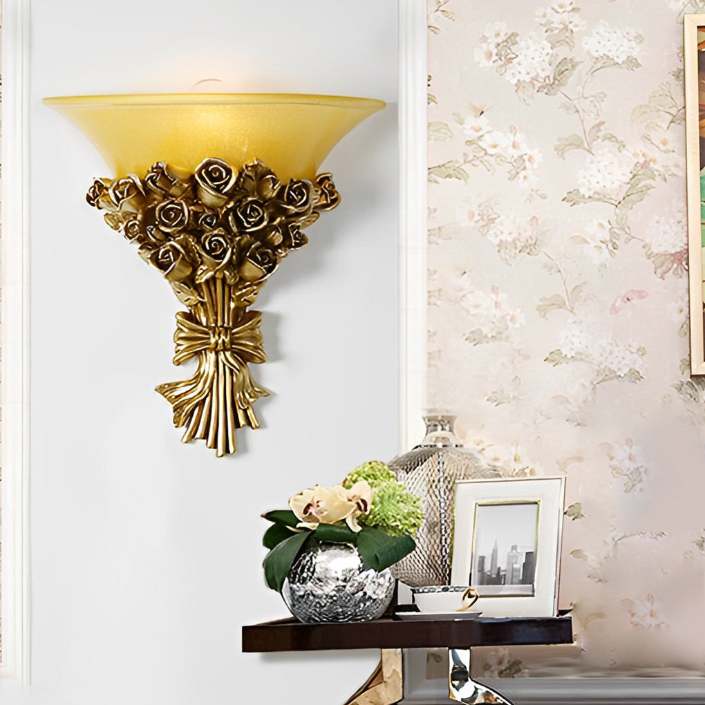 Roses Bouquet Wall Lamp Ha092238