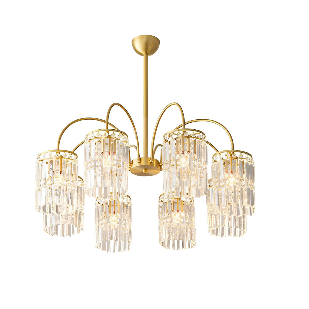 Crystal Shade Luxury Modern Chandelier Ha098708