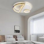 Semicircular Splicing Acrylic Three Step Dimming Modern Led Ceiling Lights