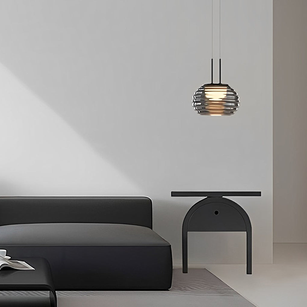 Creative Glass Ball Pendant Light Ha088356