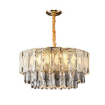 Round Crystal Postmodern Chandelier Light Ha092896