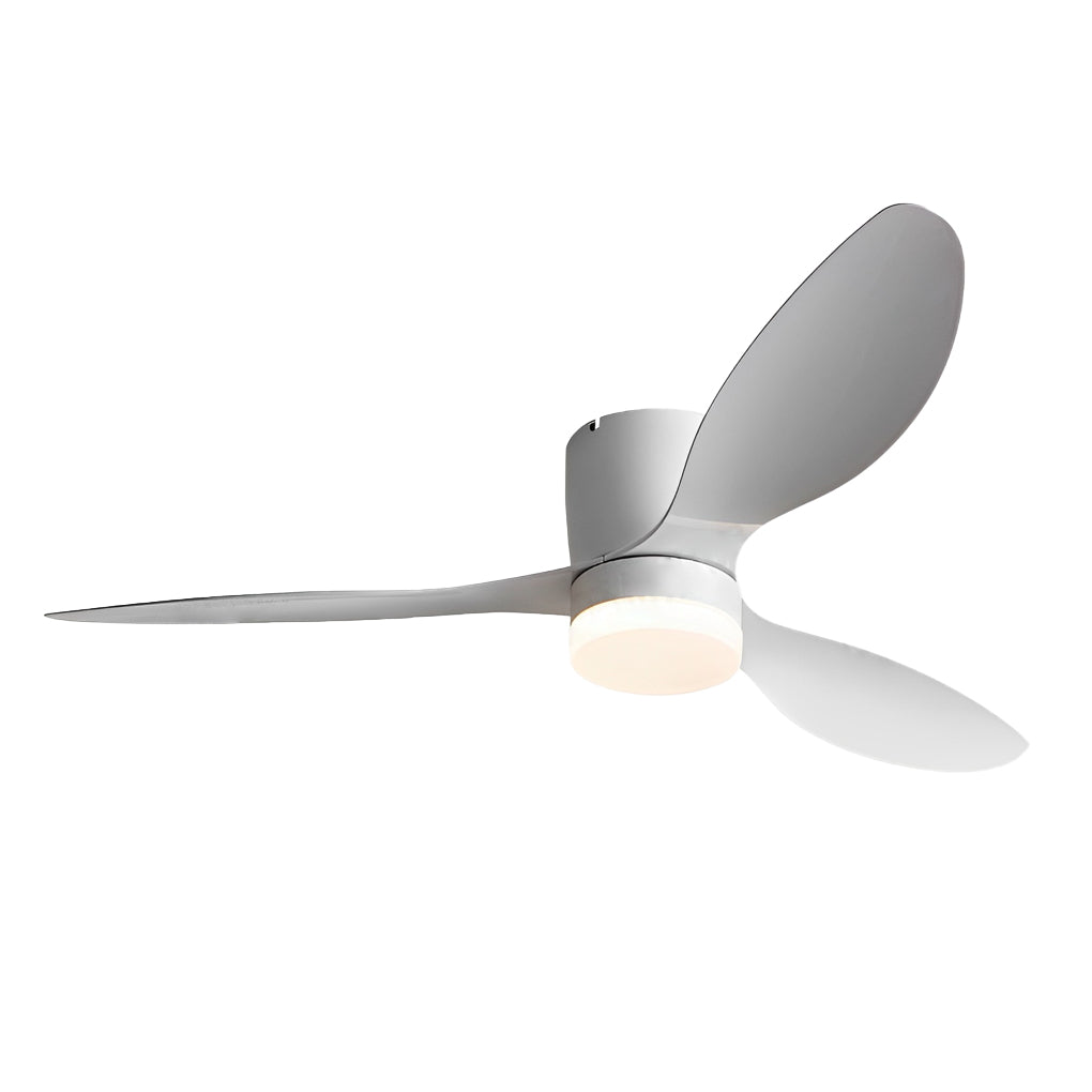 3 Blades Mute Led Ceiling Fan Lamp Ha091731