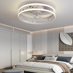 Round Led Bladeless Ceiling Fan Ha082858
