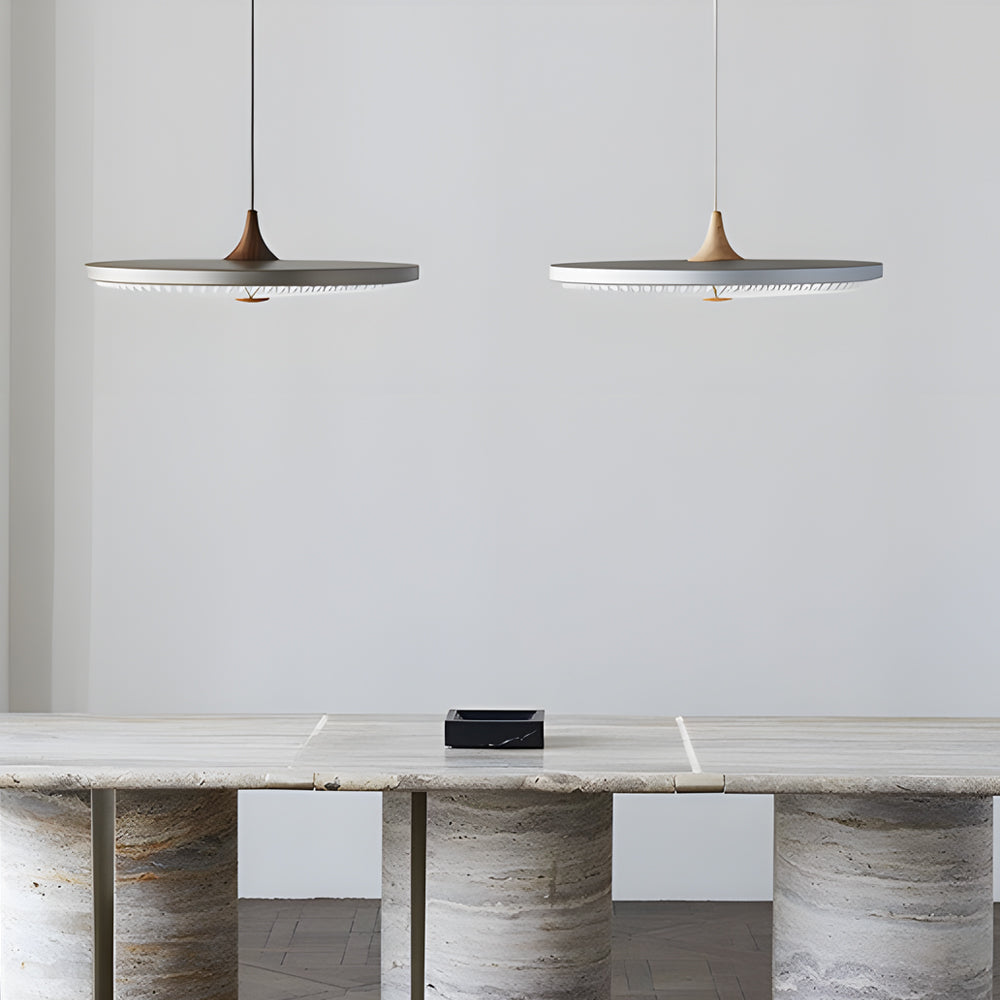 Round Ufo 3 Step Dimming Led Pendant Lights Kitchen Island Lighting