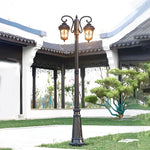 2 Light Outdoor Waterproof Retro European Style Street Lights