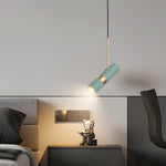 Creative Cylindrical Led Three Step Dimming Modern Pendant Lights Hanging Lamp