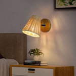 Rattan Hand Woven Wall Lamp Ha079896