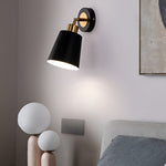 Led 3 Step Dimming Black Nordic Adjustable Wall Sconce