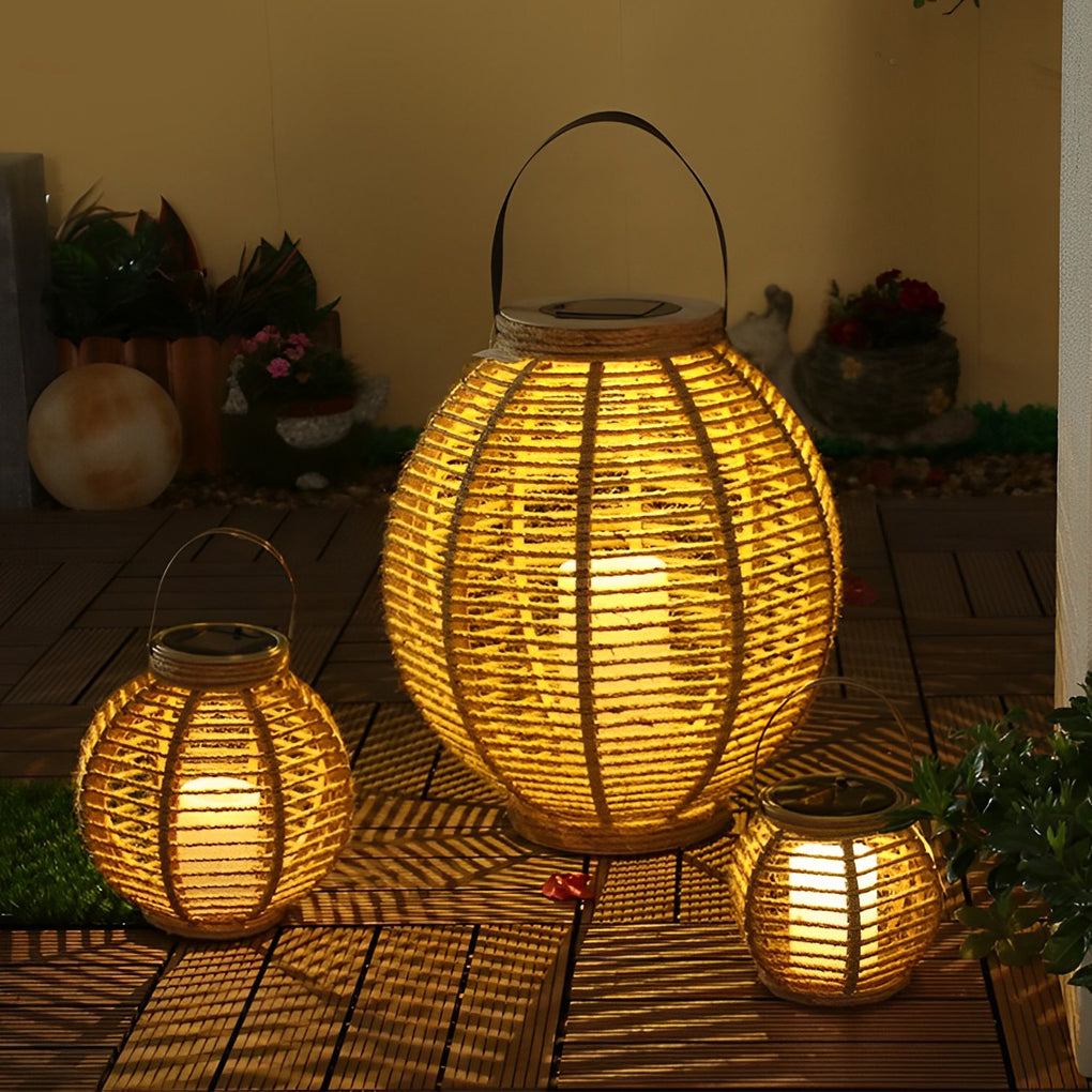 Waterproof Outdoor Solar Lantern Ha092322