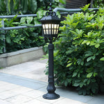 European Aluminum Post Lamp for Garden and Pathway Illumination