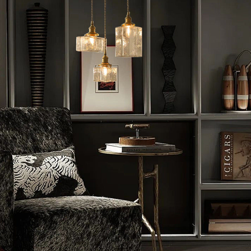 Modern Retro Glass Pendant Lamp
