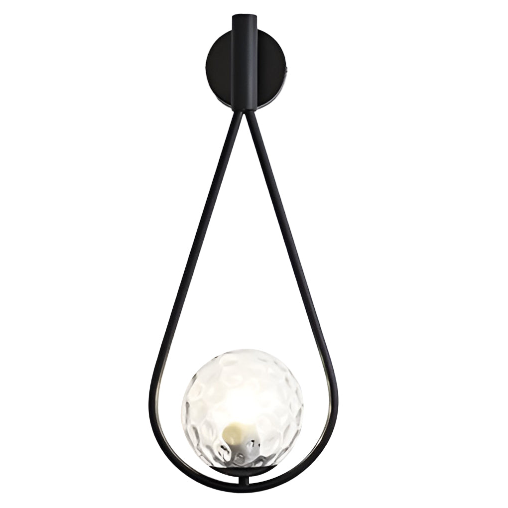 Water Drop Shaped Led Nordic Wall Lamp