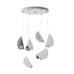 1 3 6 Light Minimalist Line White Glider Pendant Light