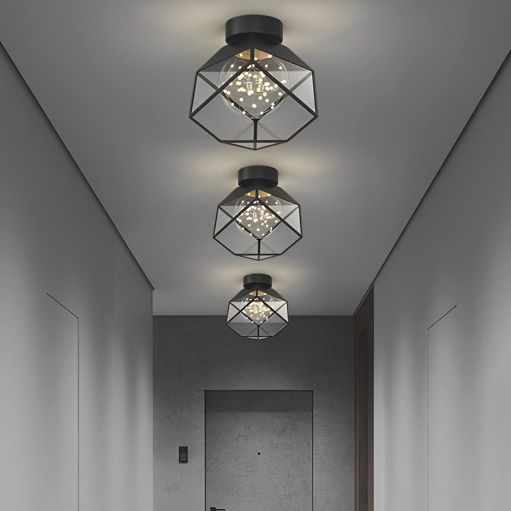 Square Frame Modern Ceiling Lamp Ha083307