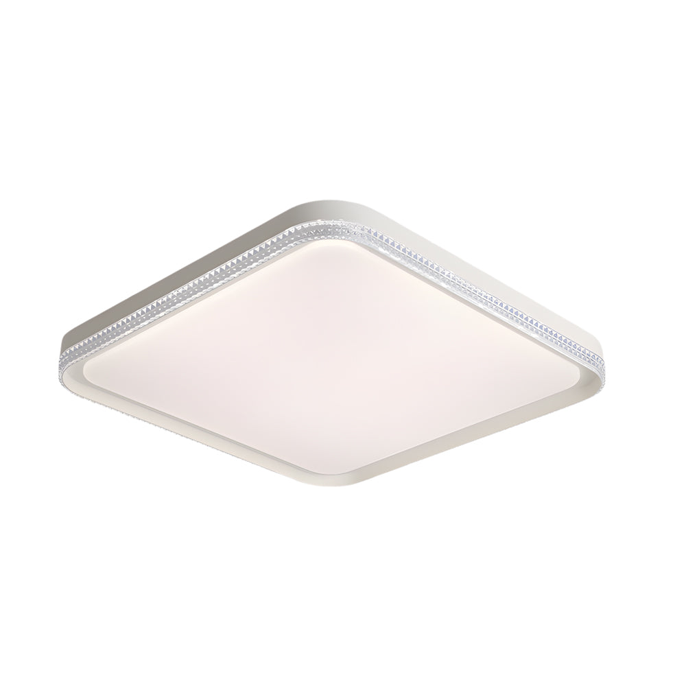 White Acrylic Led Flush Ceiling Lighting