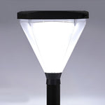 Geometric Waterproof Led Black Pathway Post Lights Li002037
