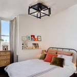 Square Industrial Style Ceiling Light Li002055