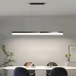 47 24 1 Light Linear Led Dimmable Kitchen Island Pendant Black Bronze