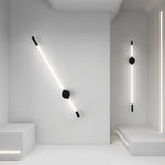 Modern LED Wall Sconce with Acrylic Shade in Black or Bronze