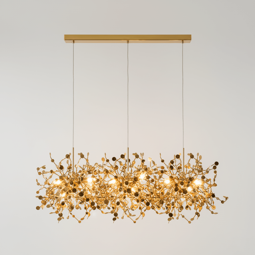 Luminex Modern Cloud Pendant Light – Designer Stainless Steel Chandelier