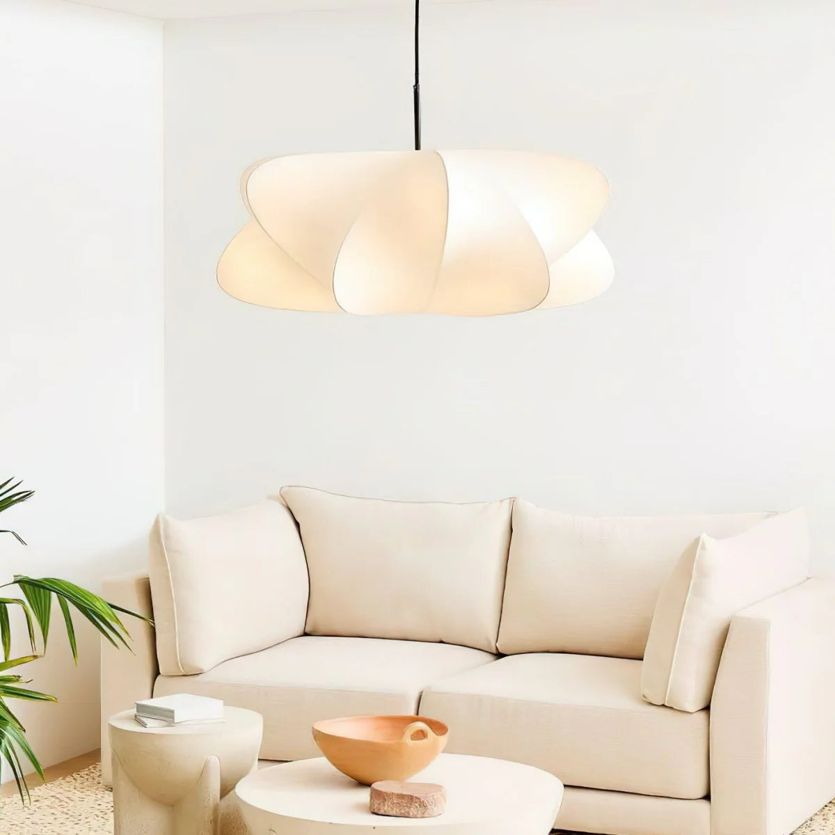 Silk Hanging Lamp