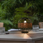 Cage Shape Outdoor Solar Lantern Ha082027