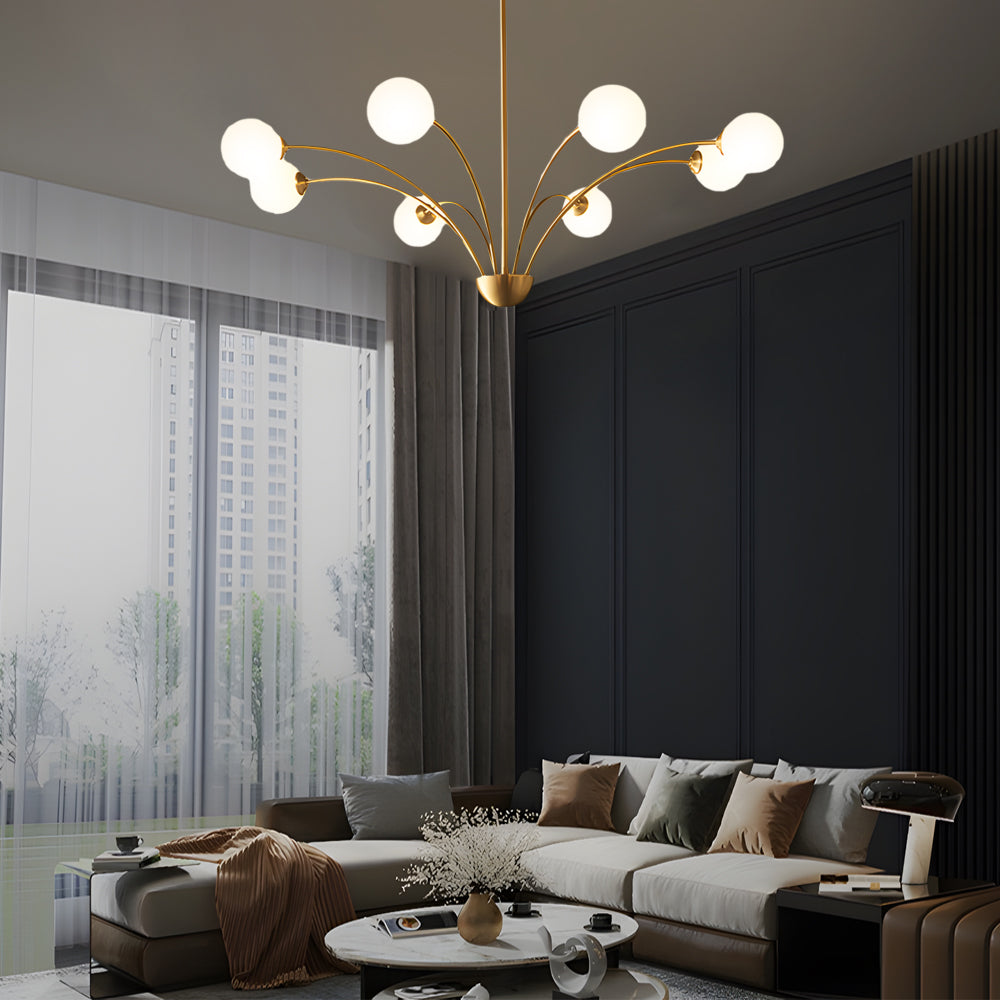Millender Chandelier With 8 Heads Crystal Ball