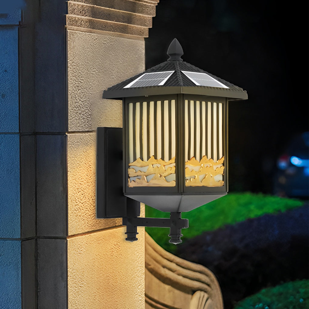 Retro Solar Wall Lights Ha093284