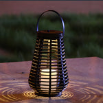 Waterproof Led Black Portable Solar Lantern Li002711