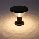 Circular Waterproof Solar Fence Post Lights