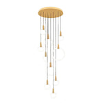 Minimalist Nordic Duplex Stair Chandelier Ha084864