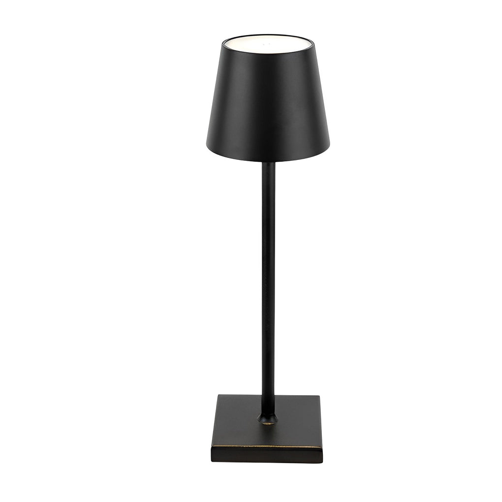 Top Hat Aluminum Rechargeable Portable Touch Control Table Lamp