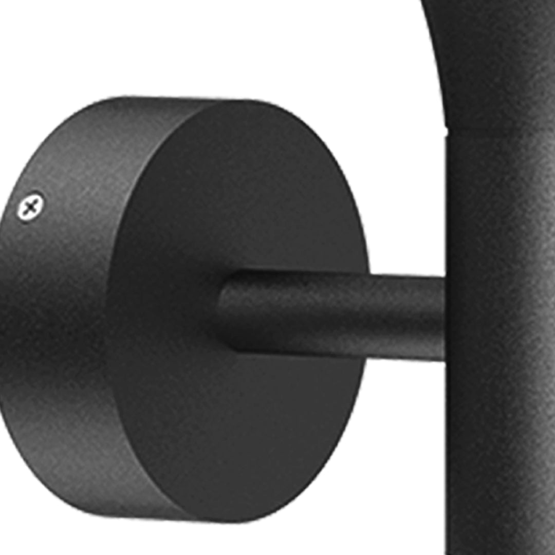 Minimalist Nordic Outdoor Wall Sconce with Warm LED Glow
