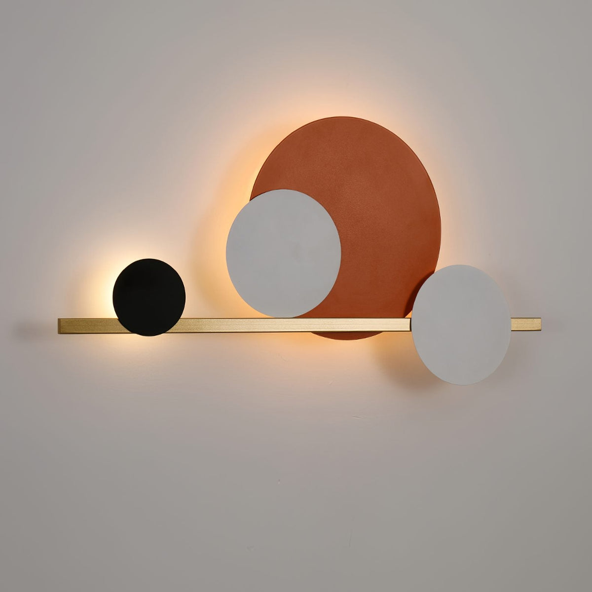 4 Circle LED Wall Light