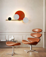 4 Circle LED Wall Light