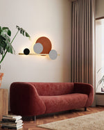 4 Circle LED Wall Light