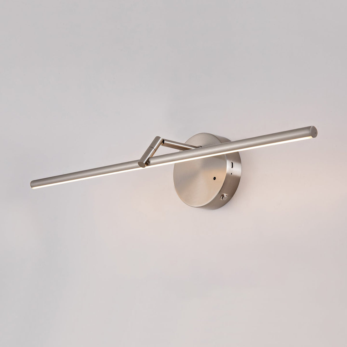 Galleria Slim Rechargeable LED Wall Sconce – Cordless, Dimmable