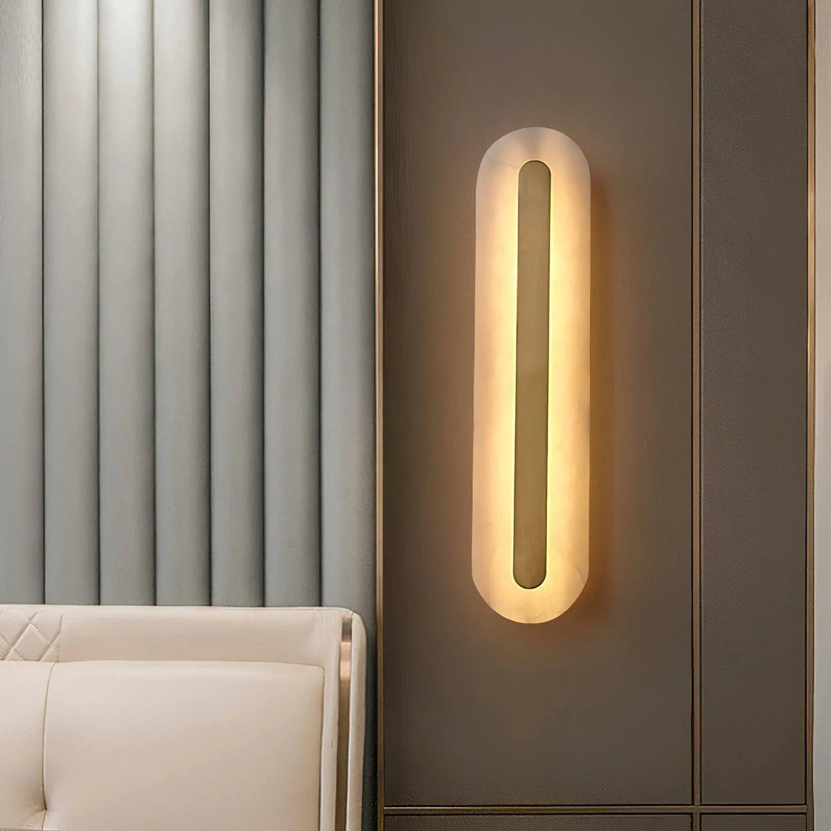 Opal Alabaster Wall Light