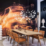 Rose Gold Glow Chandelier