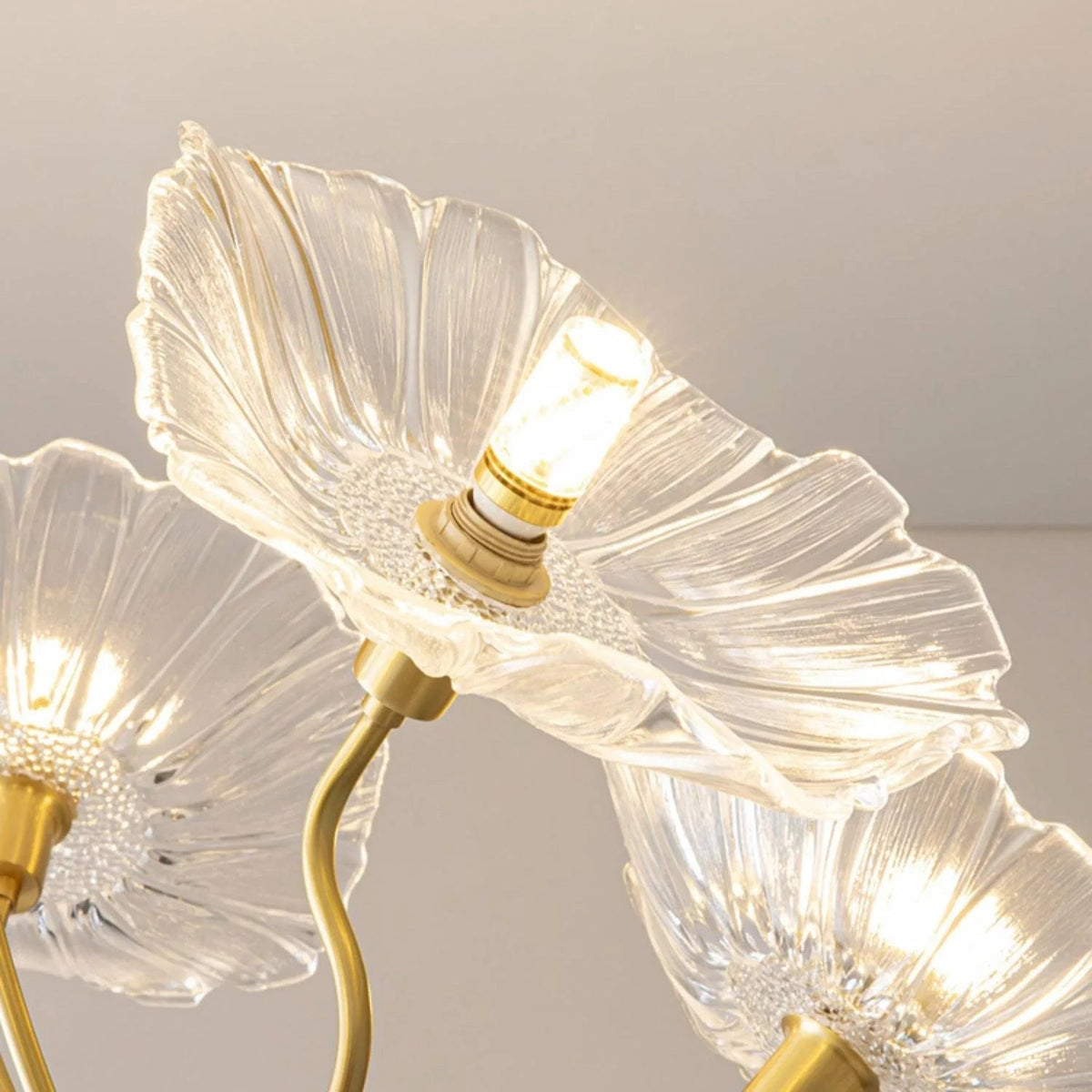 Lotus Bloom Illumination Chandelier