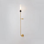 Vertical Marble Accent Wall Light