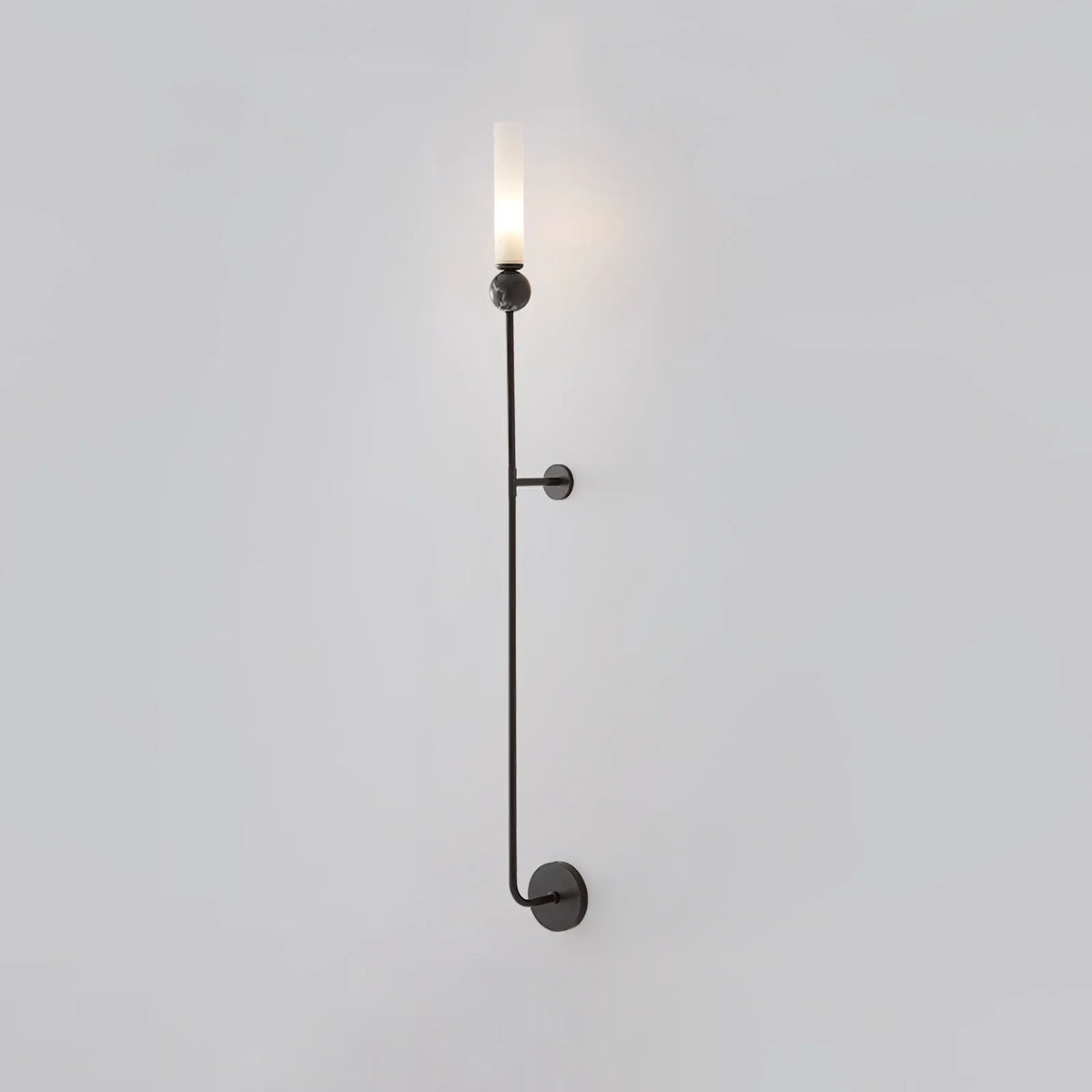 Vertical Marble Accent Wall Light