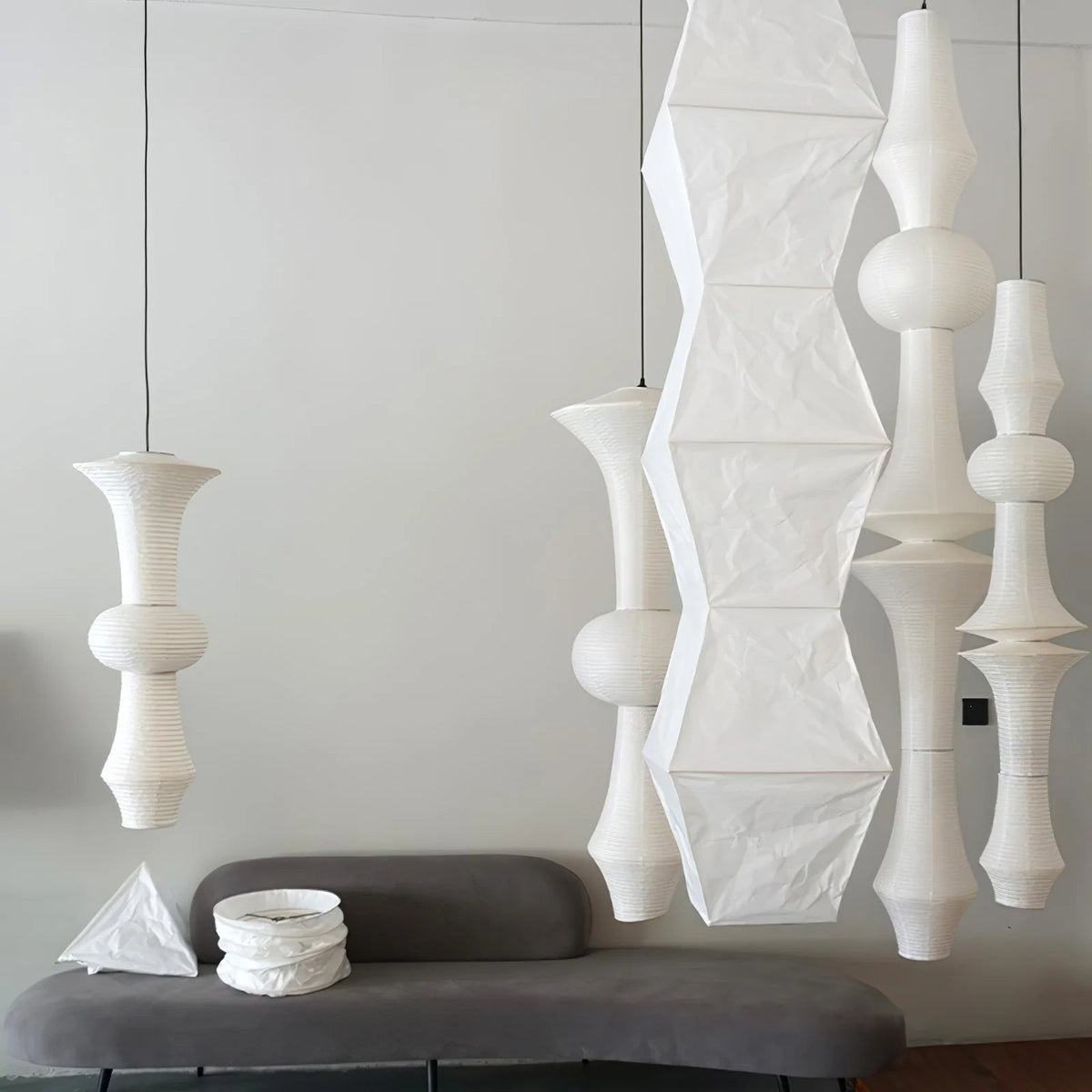 Kumo Washi Pendant Light