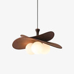 Bloom Petals Chandelier — Sculptural Fabric Pendant Light