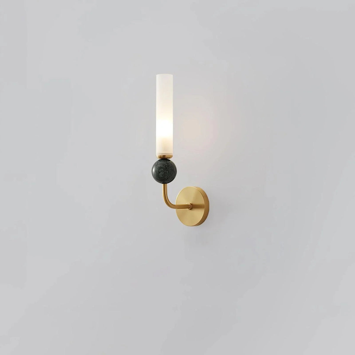 Vertical Marble Accent Wall Light