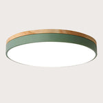 Chic Wood Flush Mount Ceiling Light
