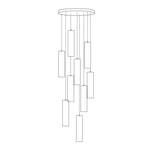 Cylindra Pendant Light