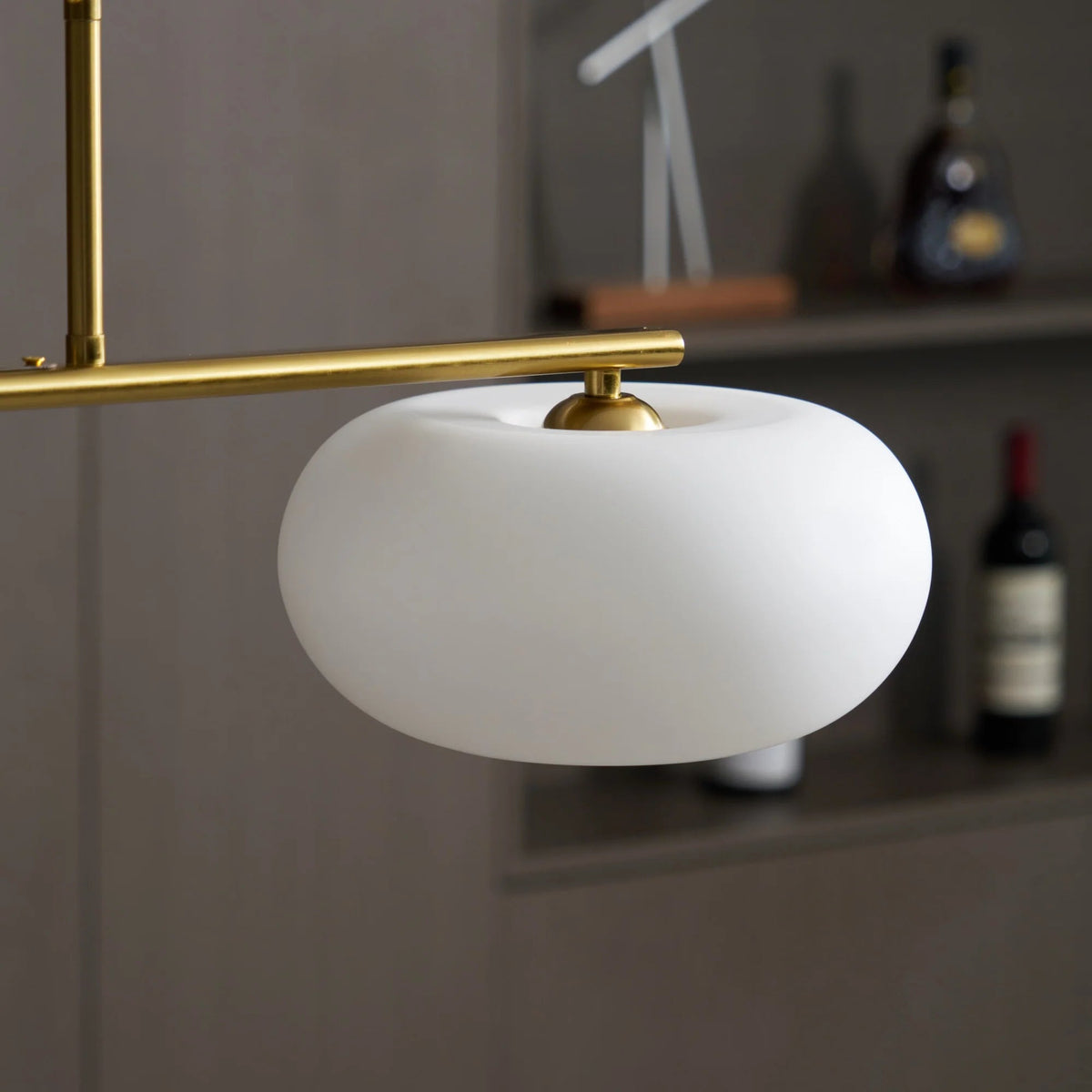Contemporary Sculptural Pendant Light