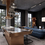 Duo Line Pendant Light